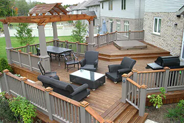 DECKS AND PATIO